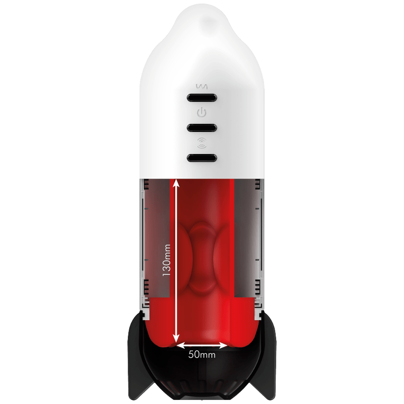 JAMYJOB - MASTURBATEUR ROCKET TECHNOLOGIE DE COMPRESSION DOUCE ET VIBRATION - Jouez Plaisir