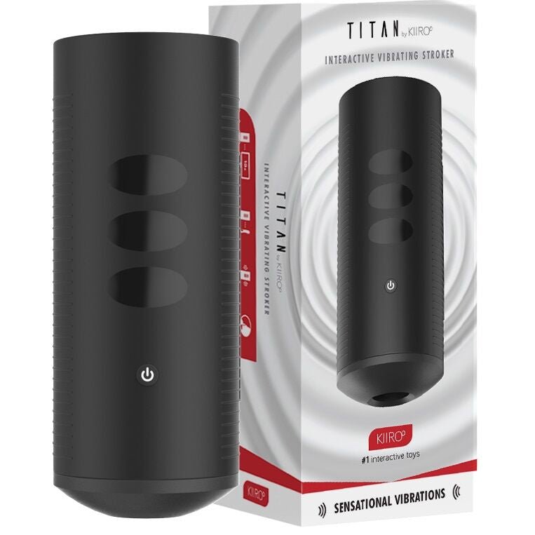 KIIROO - MASTURBATEUR TECHNOLOGIQUE TITAN - Jouez Plaisir
