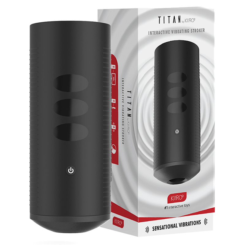 KIIROO - MASTURBATEUR TECHNOLOGIQUE TITAN - Jouez Plaisir