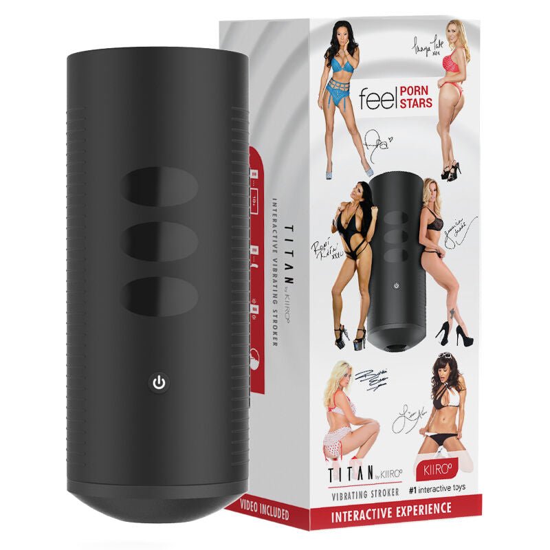 KIIROO - MASTURBATEUR TECHNOLOGIQUE TITAN EXPERIENCE - Jouez Plaisir
