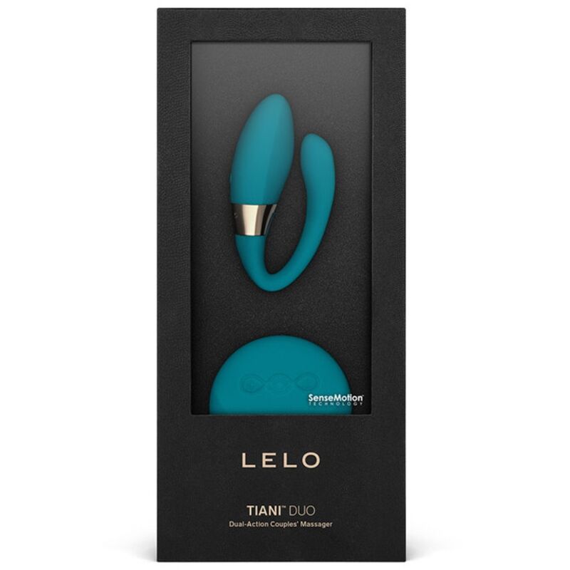 LELO - MASSEUR POUR COUPLES TIANI DUO BLEU - Jouez Plaisir