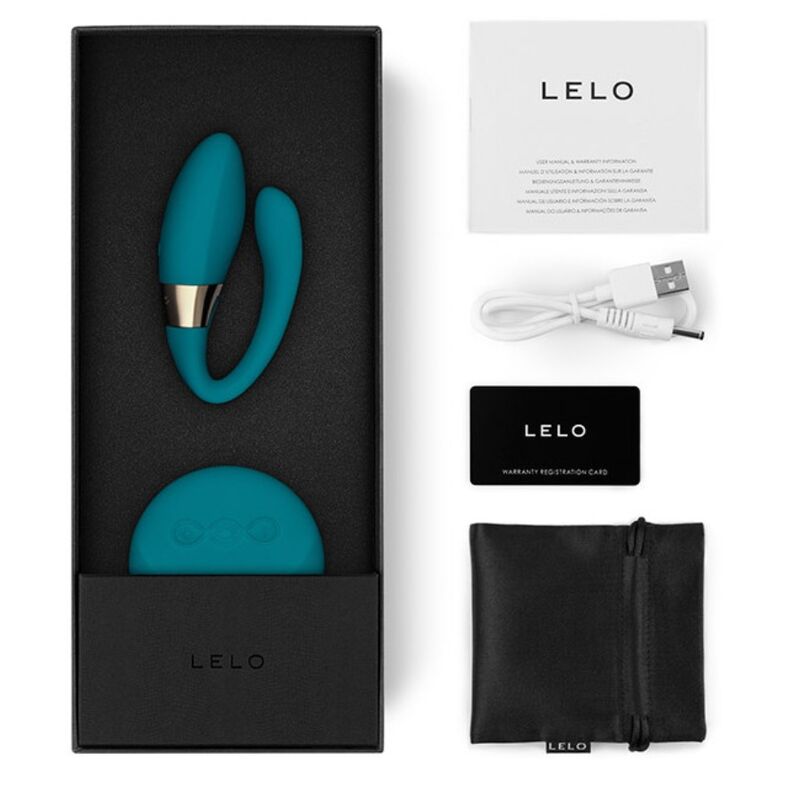 LELO - MASSEUR POUR COUPLES TIANI DUO BLEU - Jouez Plaisir