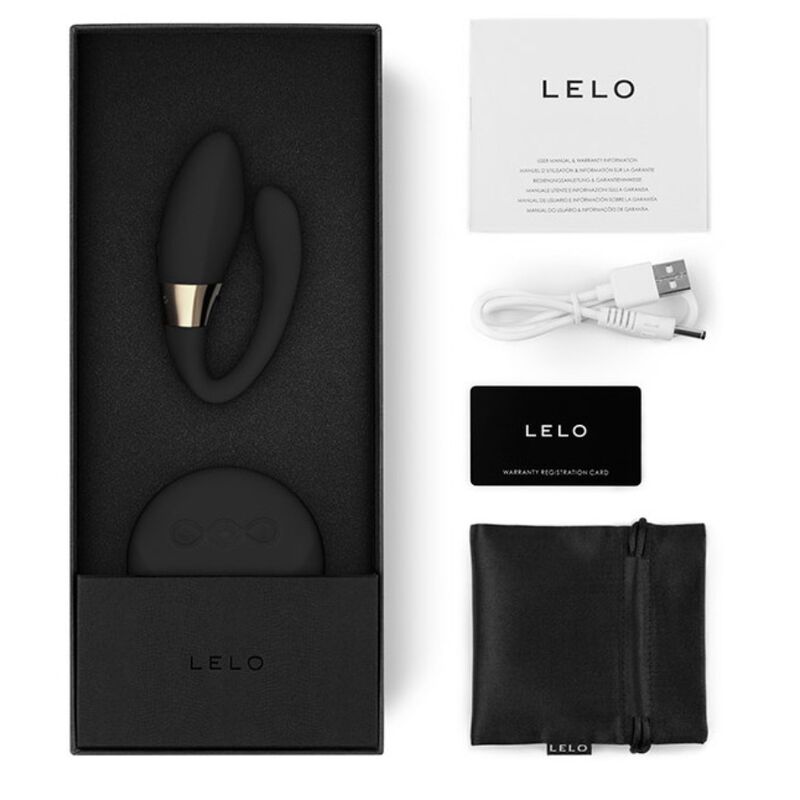 LELO - MASSEUR POUR COUPLES TIANI DUO NOIR - Jouez Plaisir