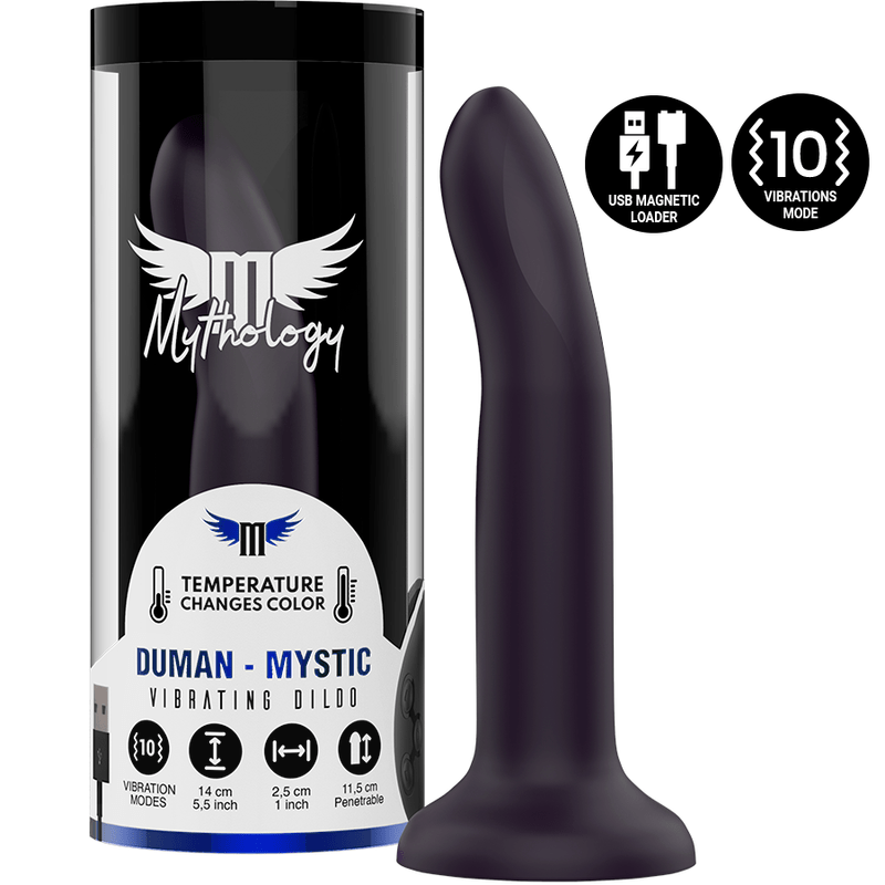 MYTHOLOGY DUMAN MYSTIC DILDO S - VIBRATEUR WATCHME TECHNOLOGIE SANS FIL COMPATIBLE - Jouez Plaisir