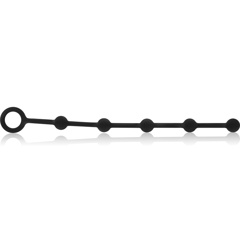 OHMAMA - CHAÎNE ANAL EN SILICONE 23 CM - Jouez Plaisir
