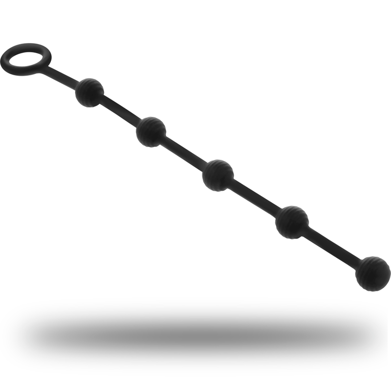OHMAMA - CHAÎNE ANAL EN SILICONE 23 CM - Jouez Plaisir