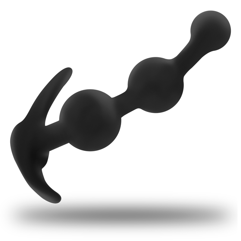 OHMAMA - PLUG ANAL EN SILICONE COURBÉ 13 CM - Jouez Plaisir