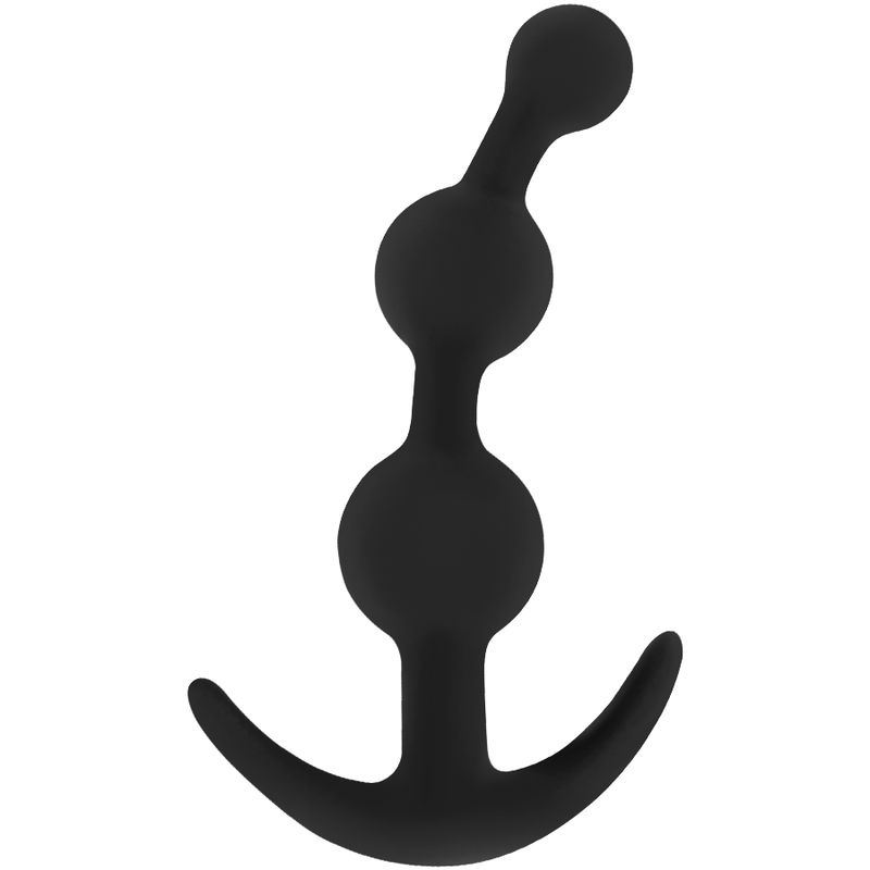 OHMAMA - PLUG ANAL EN SILICONE COURBÉ 13 CM - Jouez Plaisir