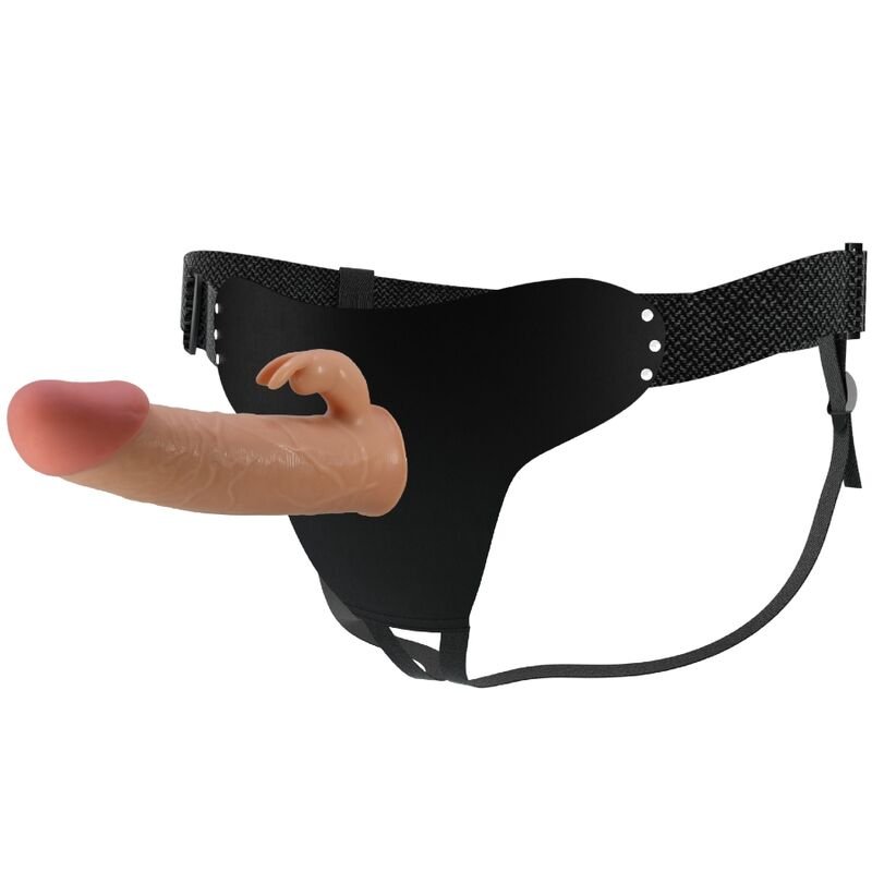 PRETTY LOVE - MAVIS HARNAIS CULOTTE UNIVERSELLE AVEC GODE 19 CM NATUREL - Jouez Plaisir