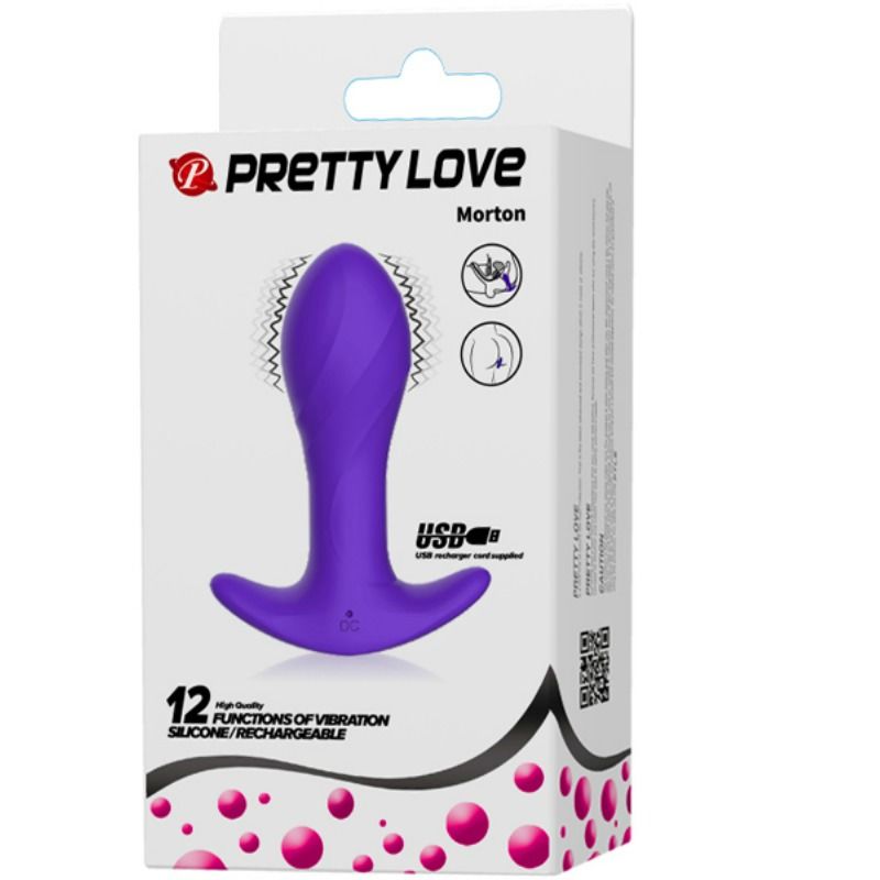 PRETTY LOVE - VIBRATEUR ANAL LILAS - Jouez Plaisir