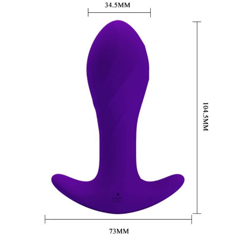 PRETTY LOVE - VIBRATEUR ANAL LILAS - Jouez Plaisir