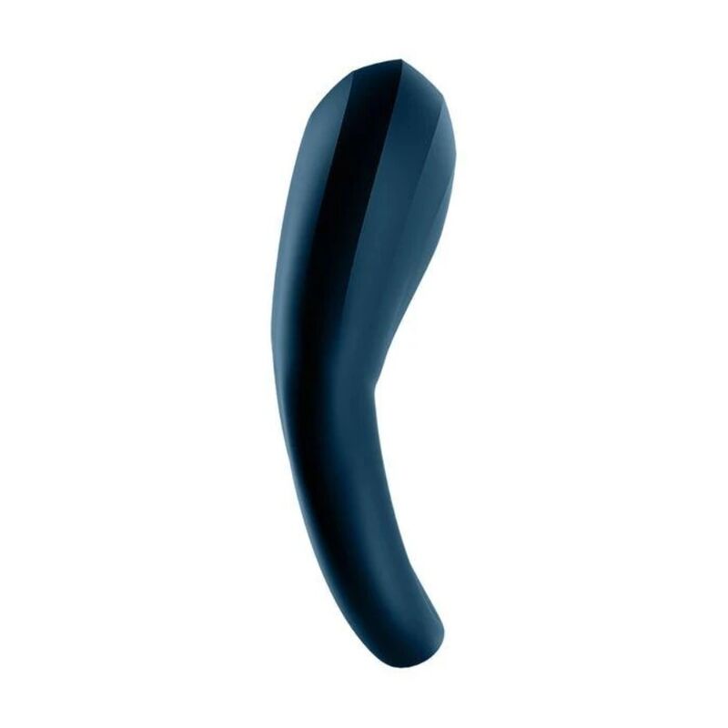 SATISFYER - APPLICATION EPIC DUO RING VIBRATOR BLEU - Jouez Plaisir