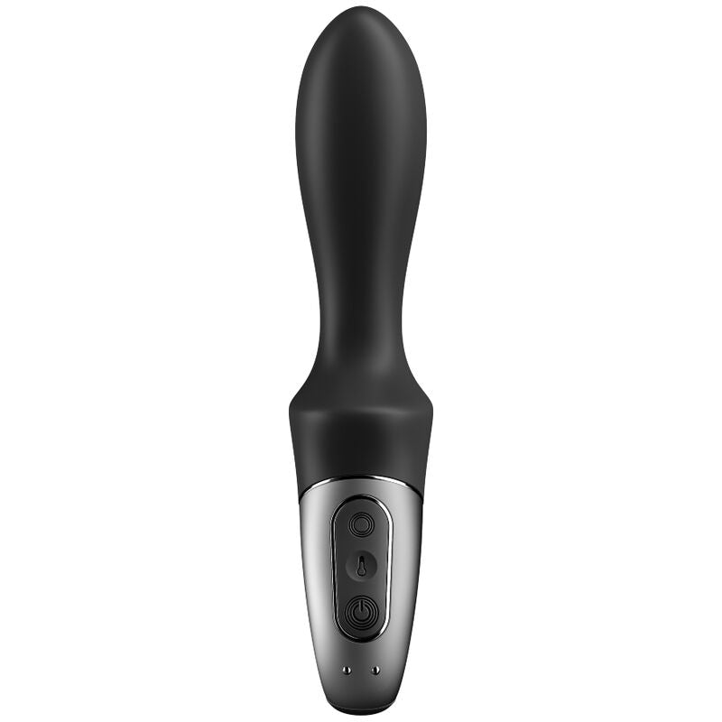 SATISFYER - APPLICATION VIBRATEUR ANAL HEAT CLIMAX NOIR - Jouez Plaisir