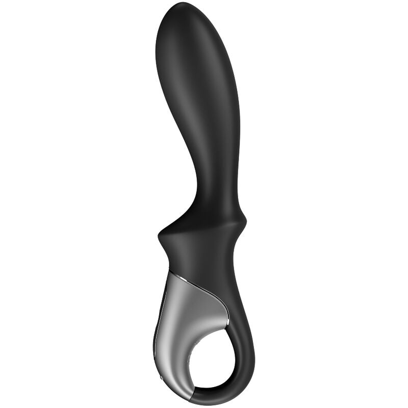 SATISFYER - APPLICATION VIBRATEUR ANAL HEAT CLIMAX NOIR - Jouez Plaisir