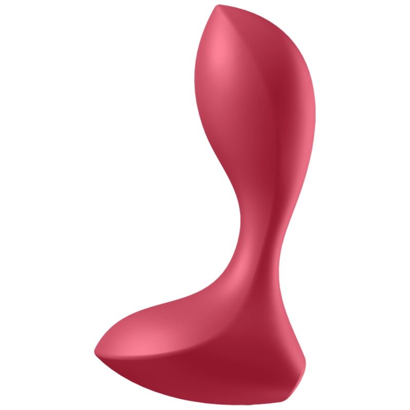 SATISFYER - BOUCHON VIBRANT BACKDOOR LOVER ROUGE - Jouez Plaisir