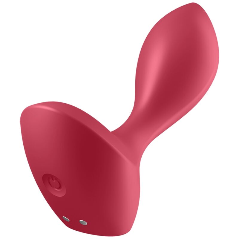 SATISFYER - BOUCHON VIBRANT BACKDOOR LOVER ROUGE - Jouez Plaisir