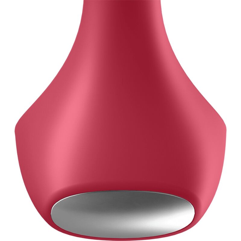 SATISFYER - BOUCHON VIBRANT BACKDOOR LOVER ROUGE - Jouez Plaisir
