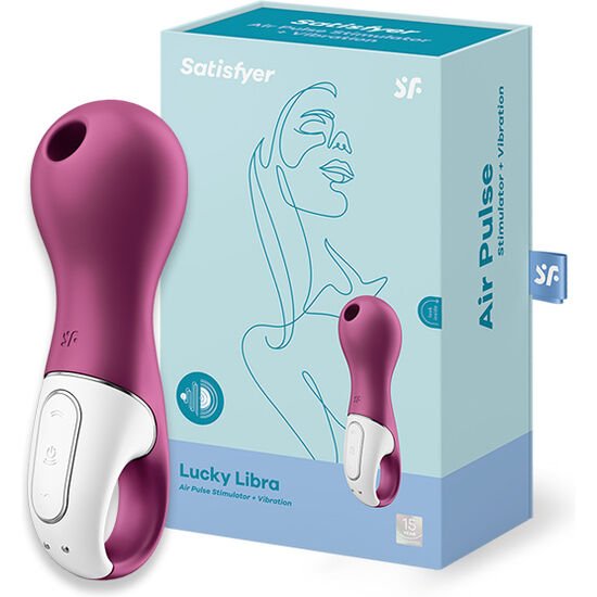 SATISFYER - STIMULATEUR ET VIBRATEUR LUCKY LIBRA - Jouez Plaisir