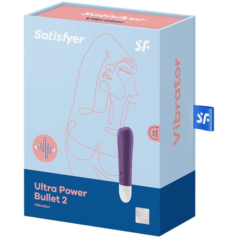 SATISFYER - ULTRA POWER BULLET 2 VIOLET - Jouez Plaisir