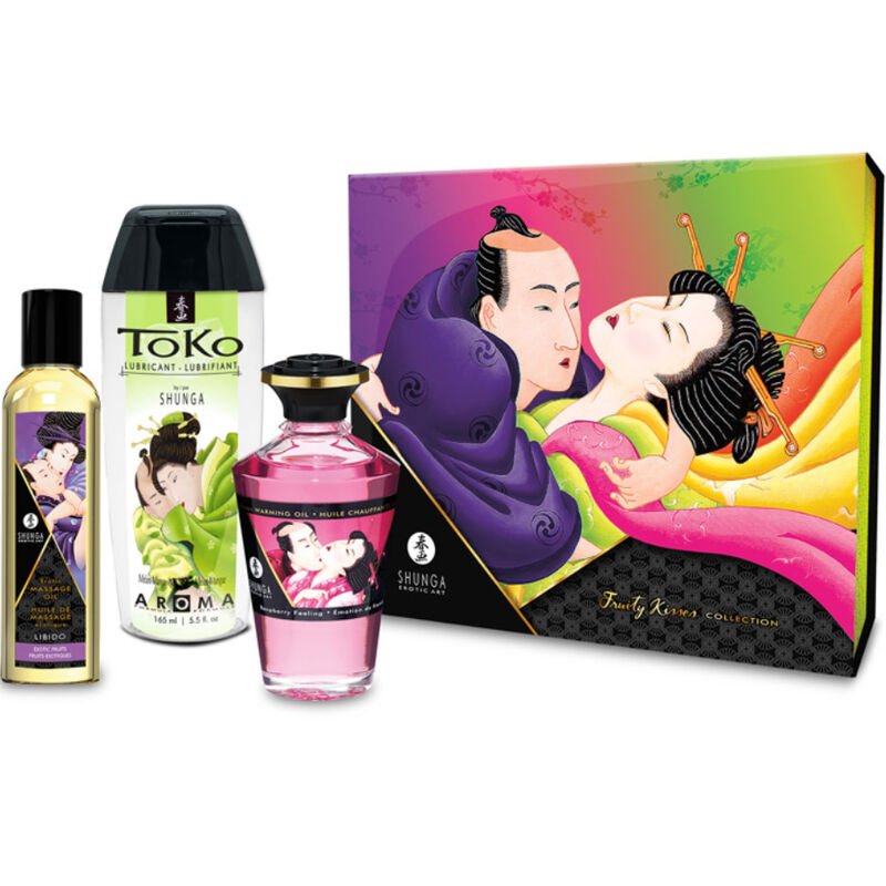 SHUNGA - KIT COLLECTION BAISERS FRUITÉS - Jouez Plaisir