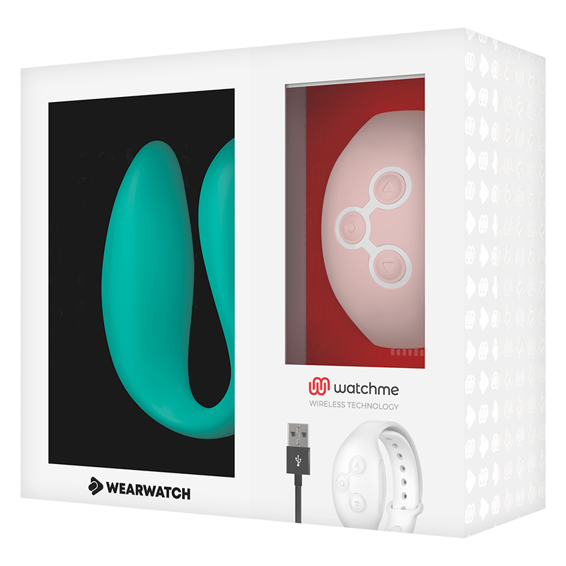 WEARWATCH - WATCHME VIBRATEUR DOUBLE TECHNOLOGIE EAU DE MER / ROSE - Jouez Plaisir