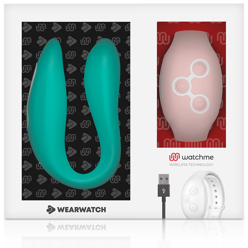 WEARWATCH - WATCHME VIBRATEUR DOUBLE TECHNOLOGIE EAU DE MER / ROSE - Jouez Plaisir