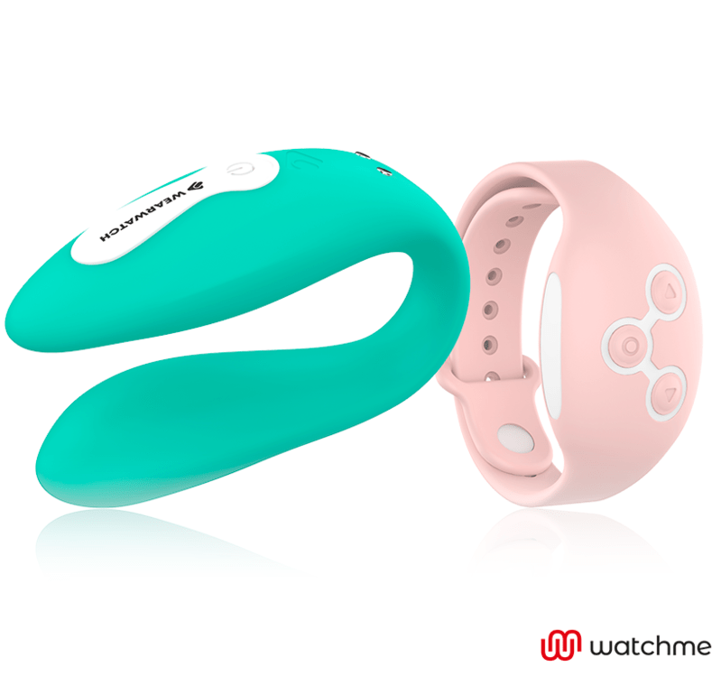 WEARWATCH - WATCHME VIBRATEUR DOUBLE TECHNOLOGIE EAU DE MER / ROSE - Jouez Plaisir