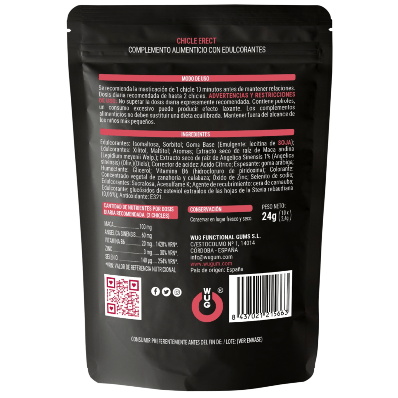 WUG SEX SENSE - ERECT ENHANCER 10 UNITS - Jouez Plaisir
