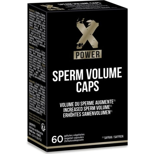 XPOWER - CAPSULES DE VOLUME DE SPERME 60 CAPSULES - Jouez Plaisir