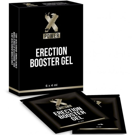 XPOWER - GEL BOOSTER D - ÉRECTION 6 X 4 ML - Jouez Plaisir