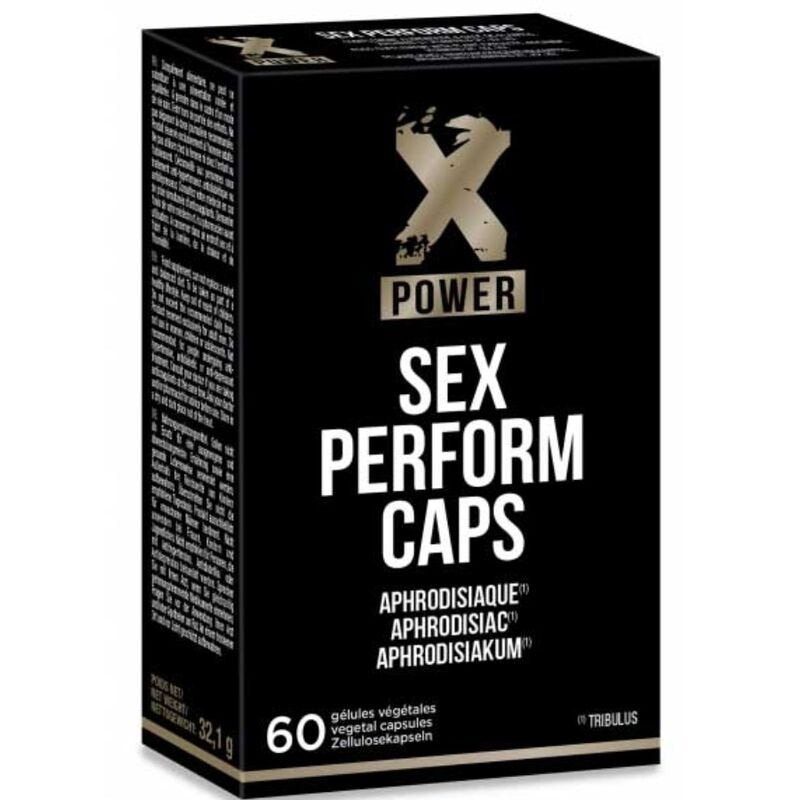 XPOWER - SEX PERFORM CAPSULES 60 CAPSULES - Jouez Plaisir